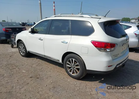 2013 Nissan Pathfinder Sl z USA, uszkodzony, nr VIN 5N1AR2MM7DC608505